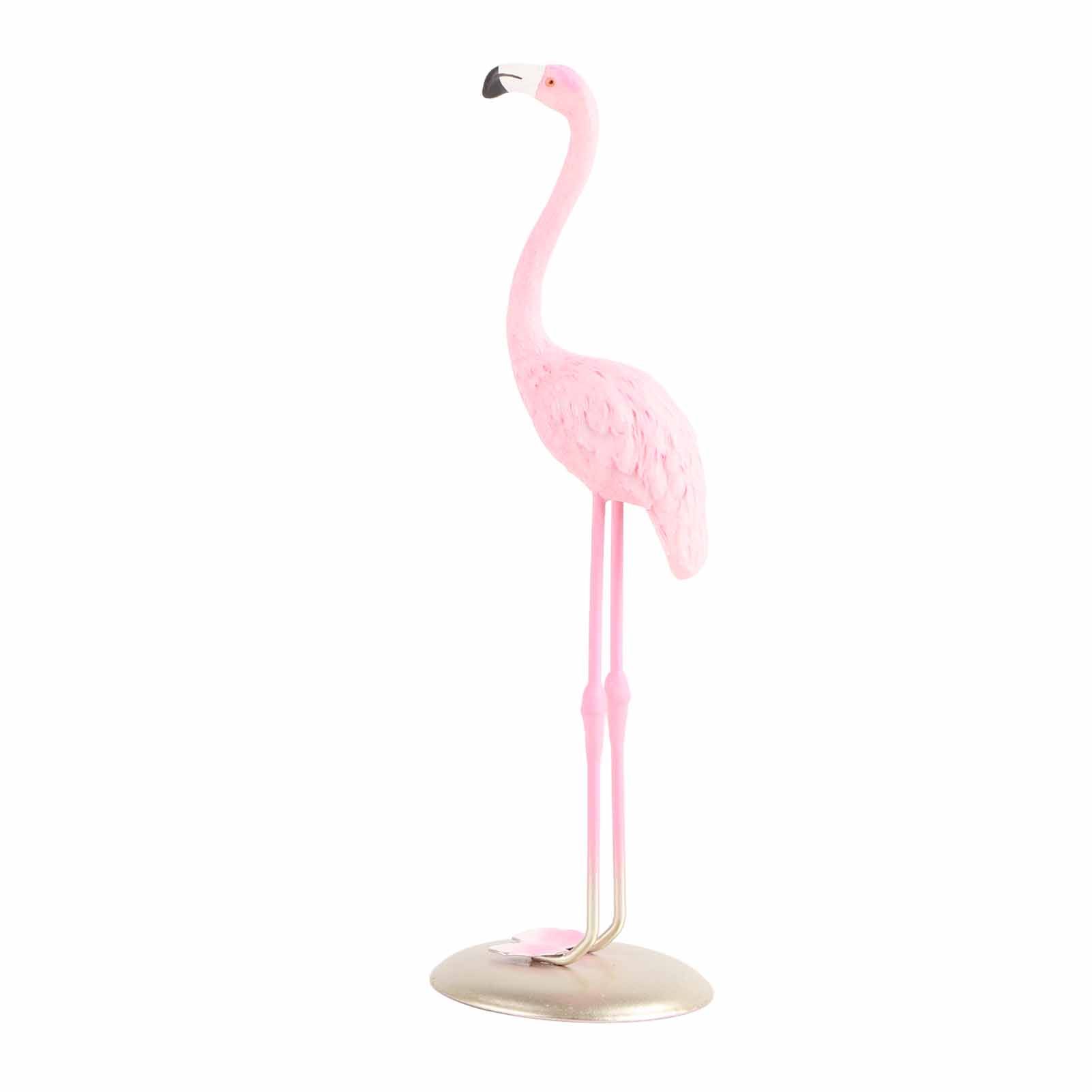 Cute Resin Pink Flamingo Ornament Tabletop Decoration Living Room Decoration Cake Decor โ image 3
