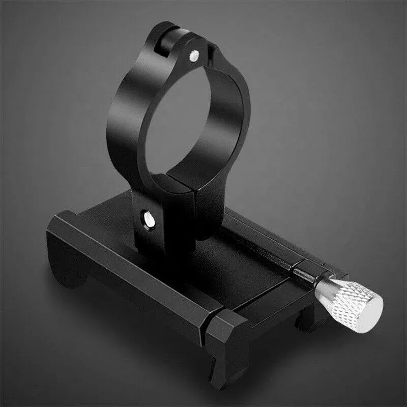Aluminium Alloy Bicycle Phone Holder Handlebar Mount For Bike Motorcycle - Silver โ image 4