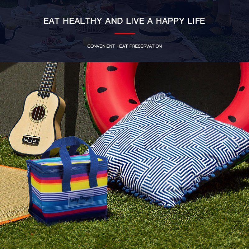Food Safe Insulated Kids Lunch Box Cooler - Rainbow โ image 5