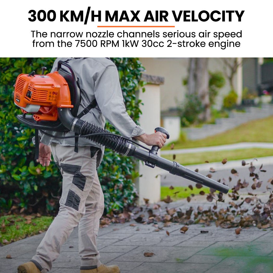 MTM 30CC Backpack Petrol Leaf Blower Yard Garden Commercial Outdoor โ image 2
