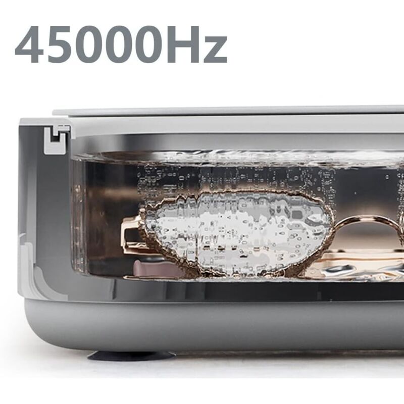 Ultrasonic Cleaner 350Ml Glasses Cleaner Ultrasonic Bath For Glasses Jewelry Watches Rings Necklaces Razors Dentures โ image 3