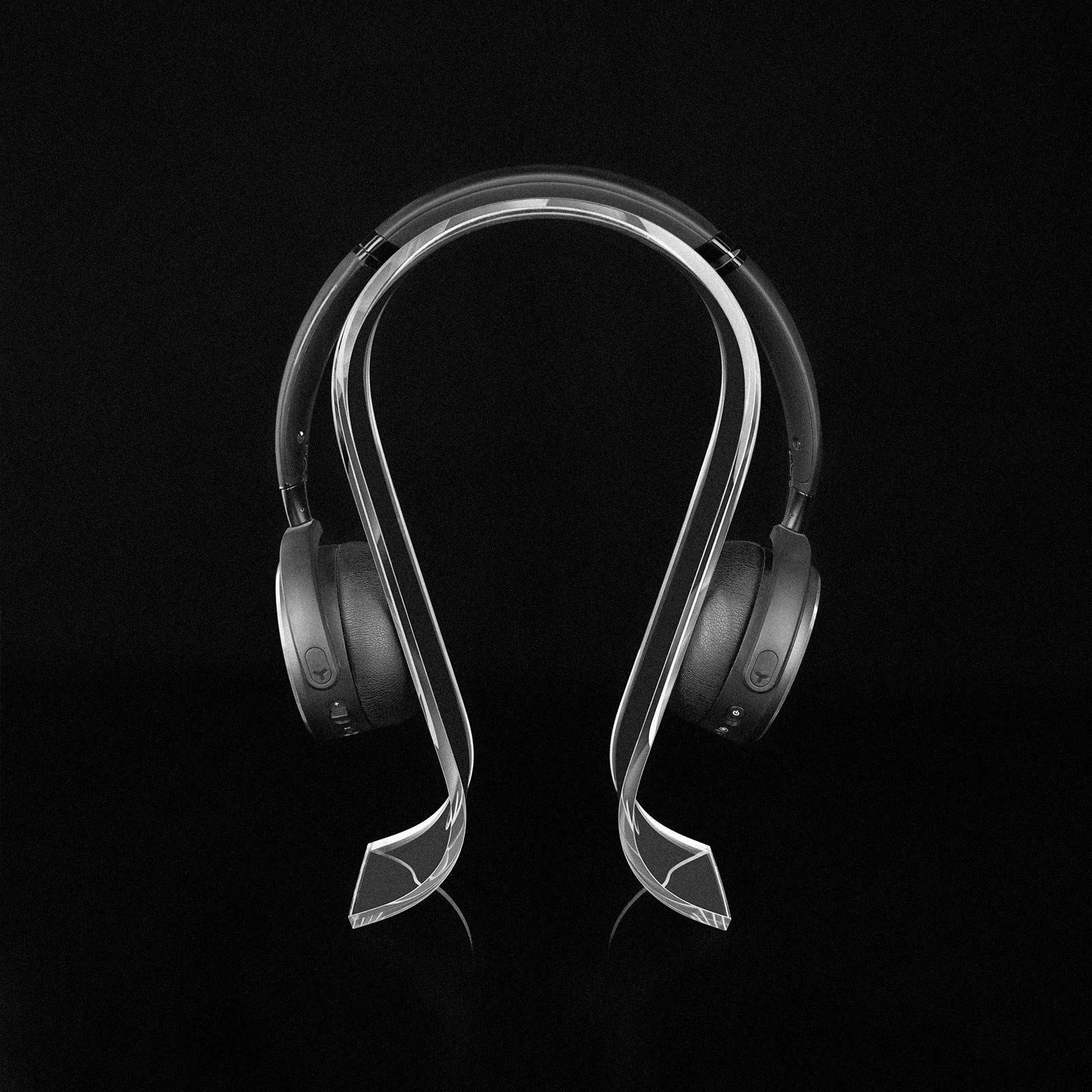 Suitable for headphone stands, gaming headphone stands, desktop monitor hangers, acrylic display stands for in ear headphones — image 3