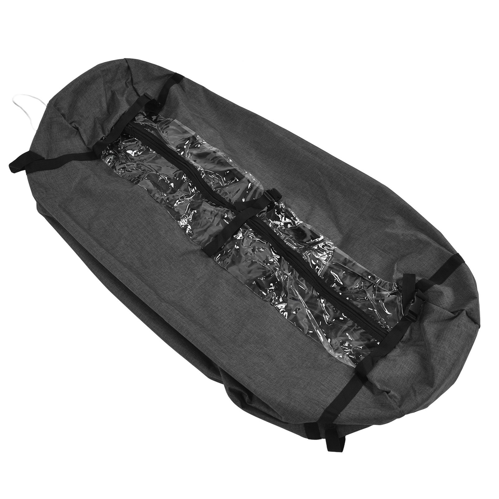 Hanging Garment Bag Dust Proof 600D Oxford Cloth Clear Zipper Clothes Storage Cover for Closet Travel — image 3