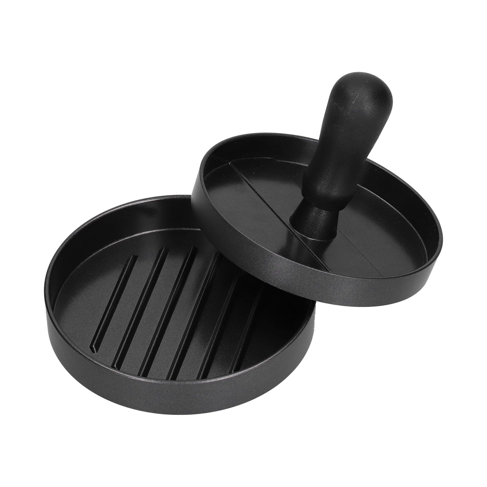 Hamburger Press Round Shape Hamburger Meat Patty Maker Mold Burger Maker Aluminum Alloy Handle — image 6