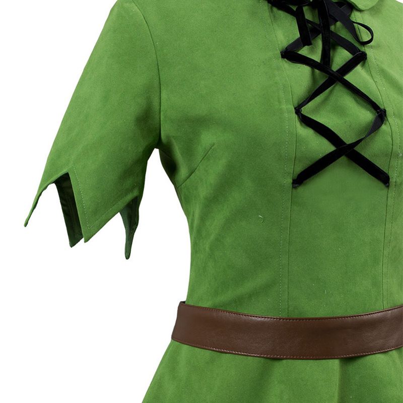 Peter Pan Cosplay Costume Boys Girls Halloween Party Children's 1.5 m โ image 4