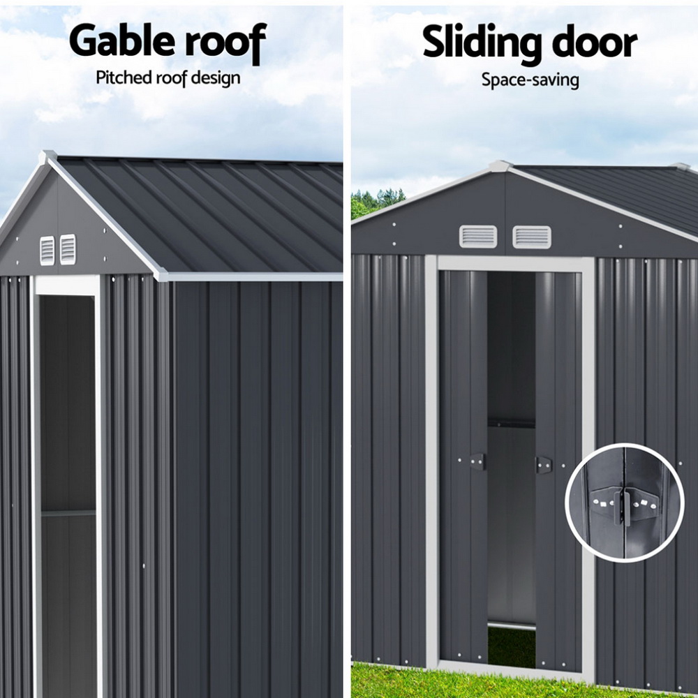 Giantz Garden Shed 3.22x1.96M Outdoor Storage Tool Workshop House Shelter โ image 5