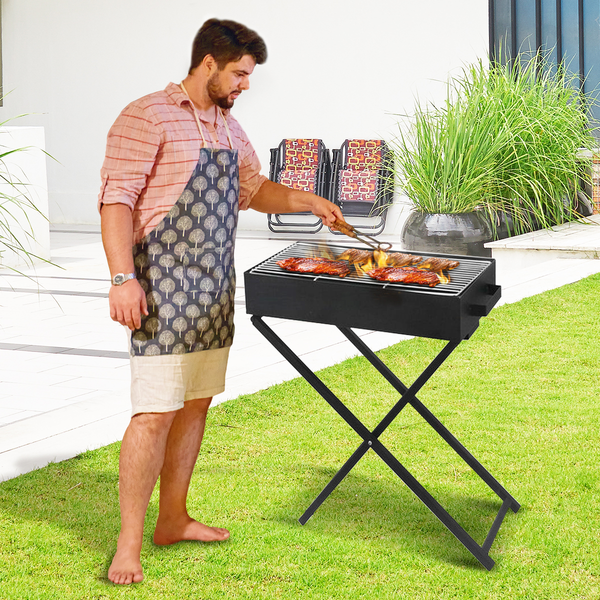 Wallaroo Charcoal BBQ Grill - Adjustable Height โ image 4