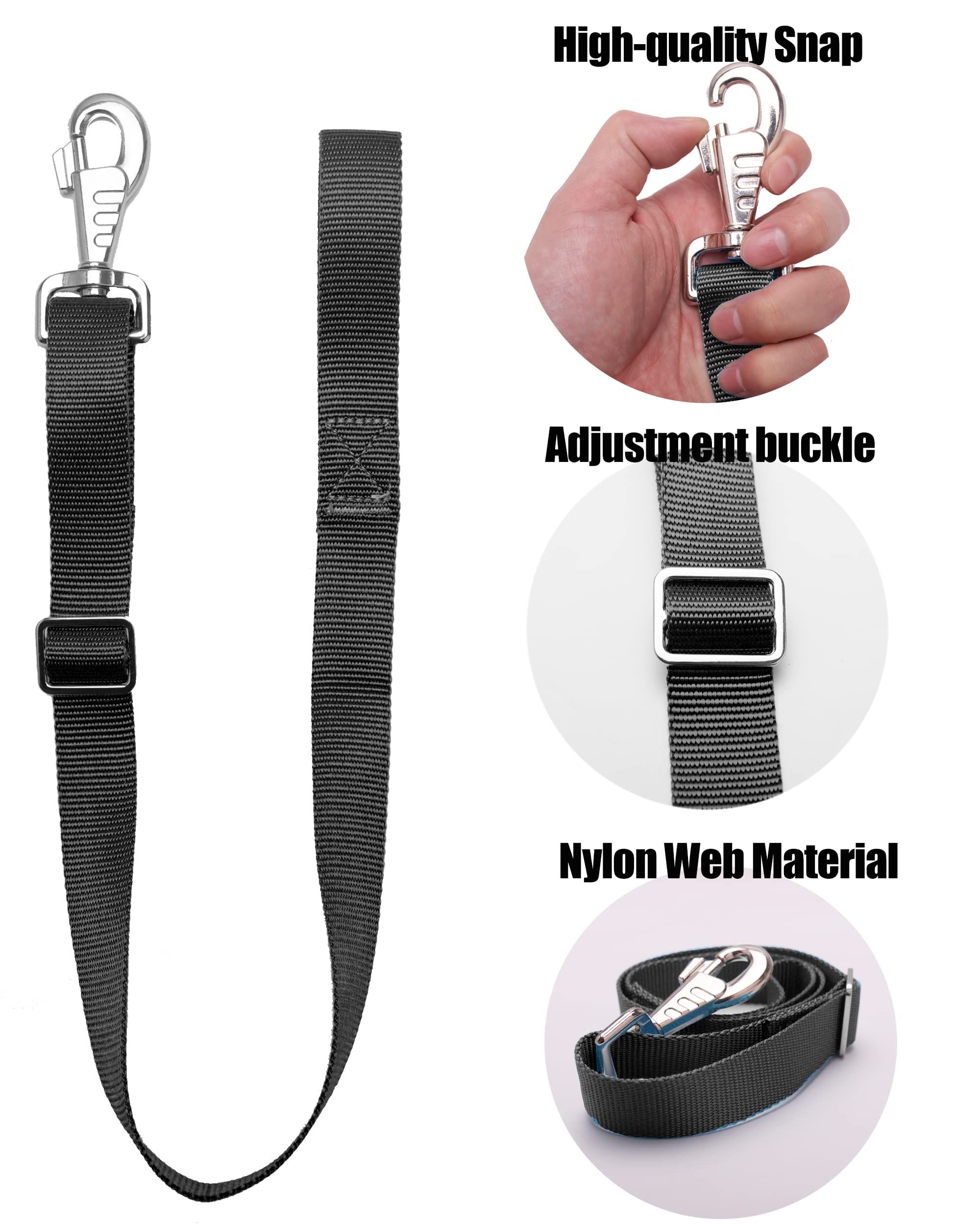 3pcs Adjustable Bucket Strap Heavy Duty Hooks Outdoor Hooks Heavy Duty Hangers for Clothes Feeder Hanger Hitch Tie Hanging Nylon — image 5
