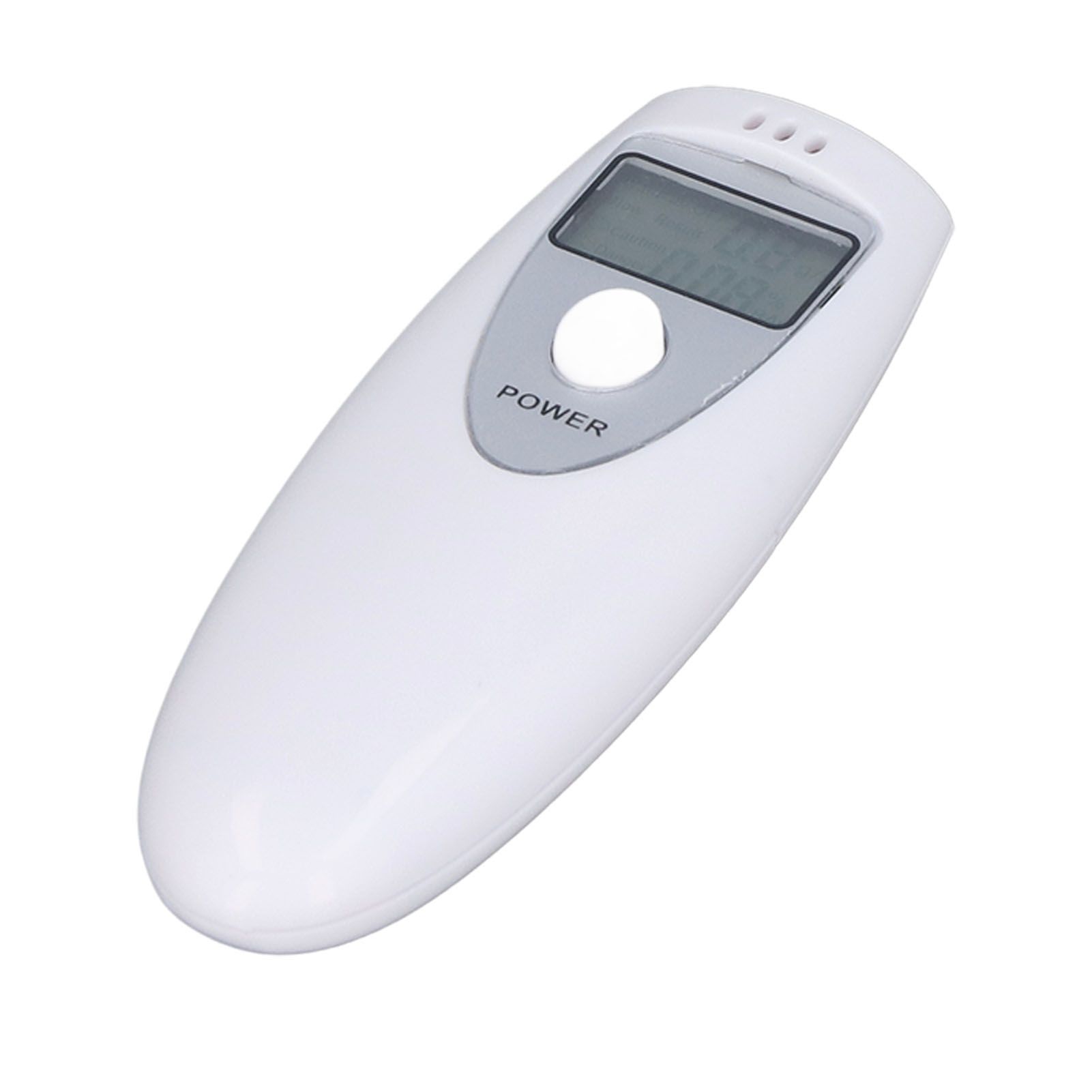 Portable Alcohol Tester Accurate Breath Alcohol Tester ABS Alcoholic Tester White — image 4