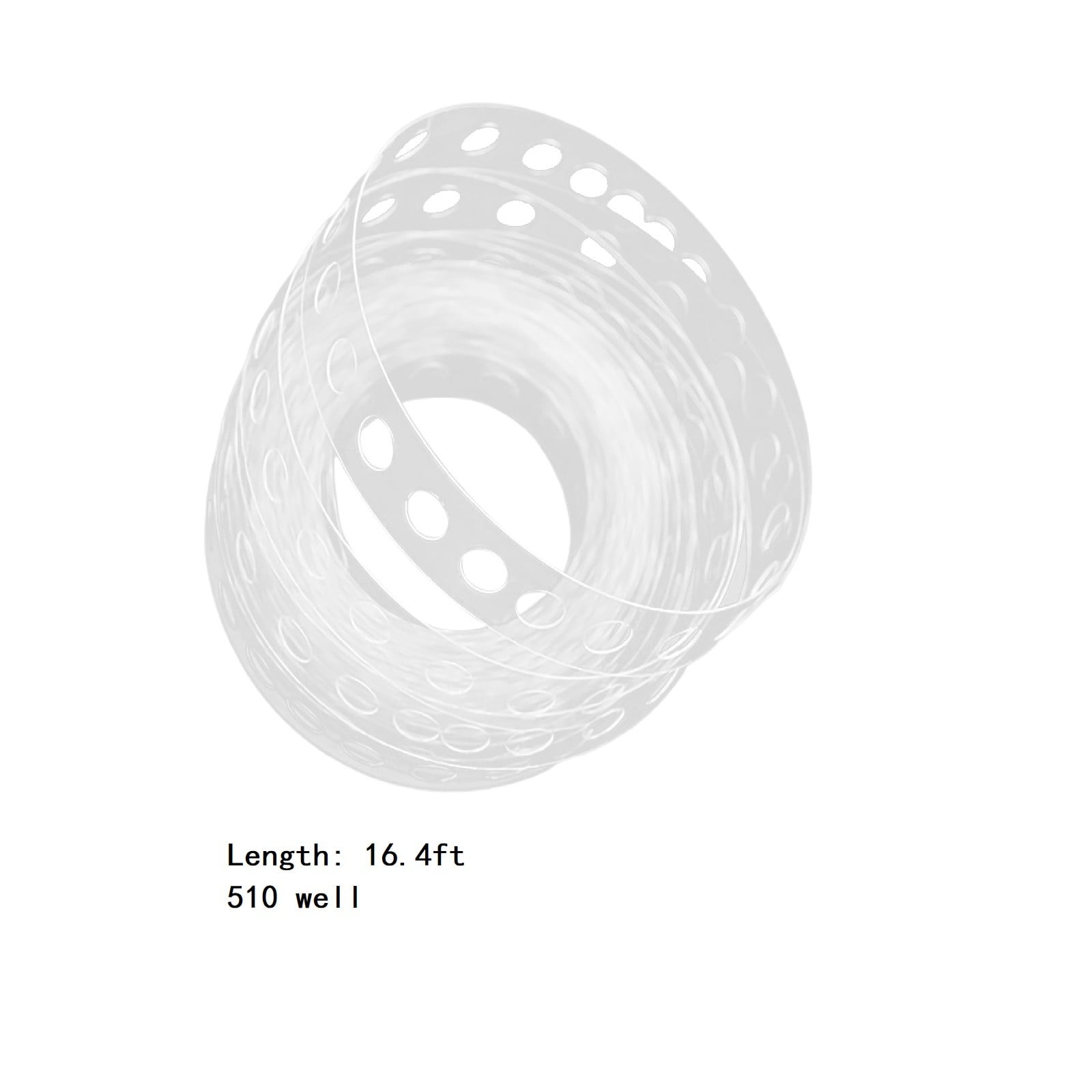 Adhesive Tape Handmade Tape 5M Transparent Flexible Plastic Balloon Tape Strips for Birthday 110 Holes Balloon String with Hole Design for Easy Balloon Fixing — image 3