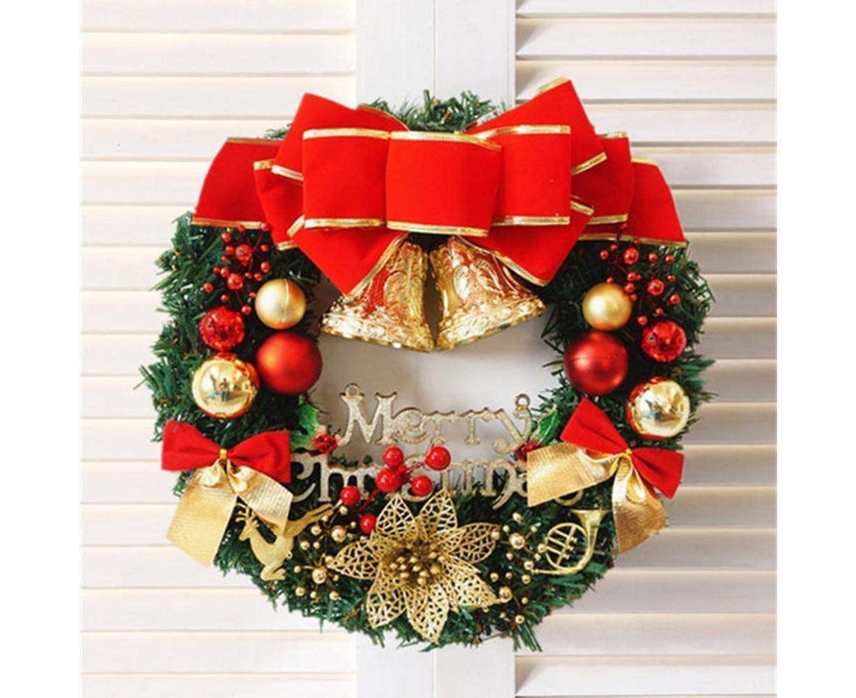 Creative Christmas Door Wreath Christmas Garland Wreaths 30cm โ image 4