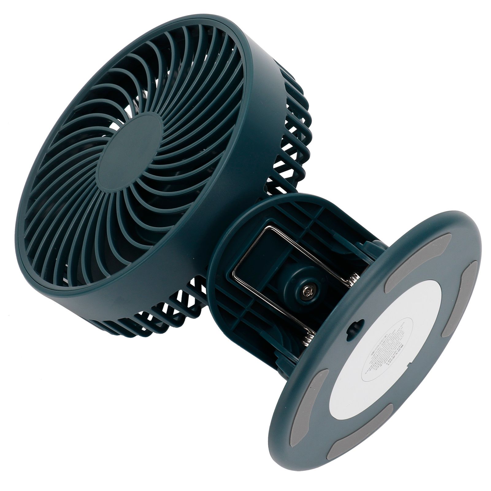 Portable Desk Fan 3 Speed Wind Mini Desktop Fan with Clip for Home Office and BedroomGreen β image 3