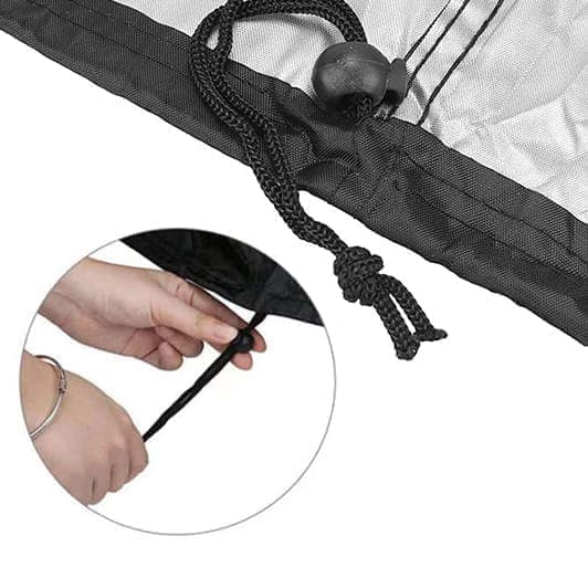 Waterproof Grill Cover 210D Oxford with UV Protection, 145 × 61 × 117 cm — image 2