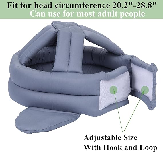 Protective Hat for Elderly - 1 Piece - Army Green - Thickened - Soft — image 4