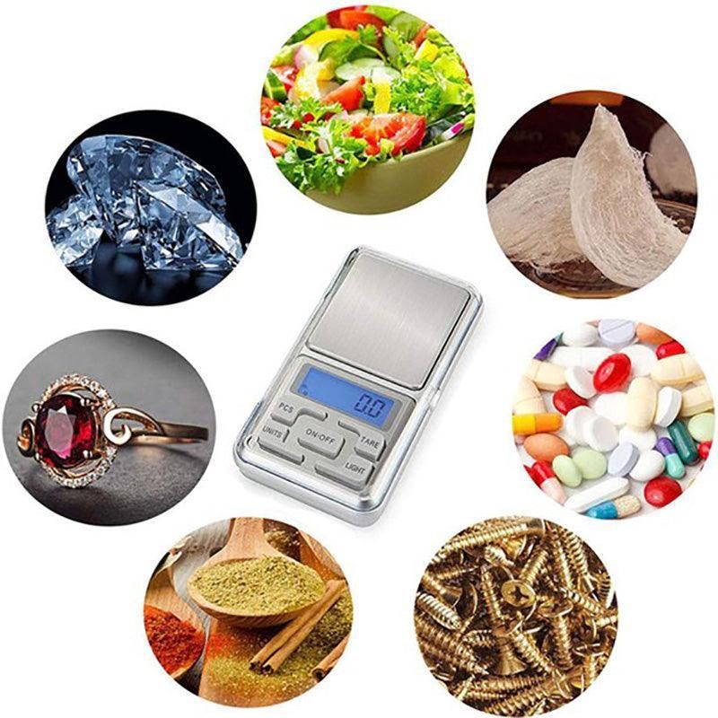 Pocket Mini Digital Kitchen Scales Jewellery Electronic Herbs - 0.01G To 200G Au — image 6