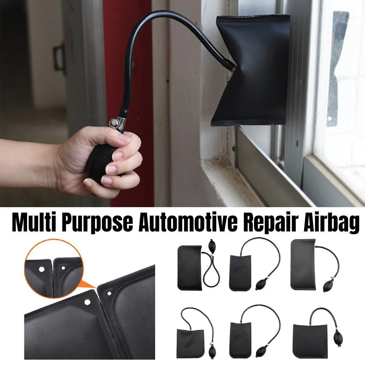 Air Wedge Pump Tool Adjustable Cushion for Door Window Installation Auto Repair - 25cm-L — image 2