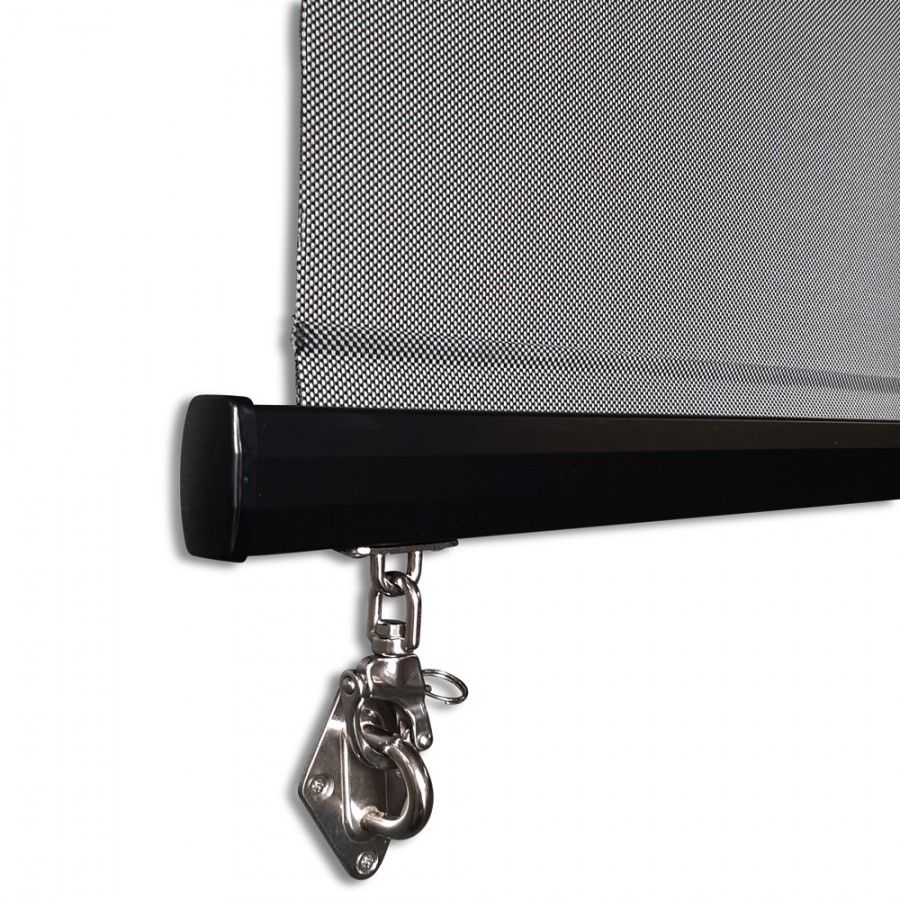 Outdoor Roller Blind Sun Screen Awning With Aluminium Hood โ image 2