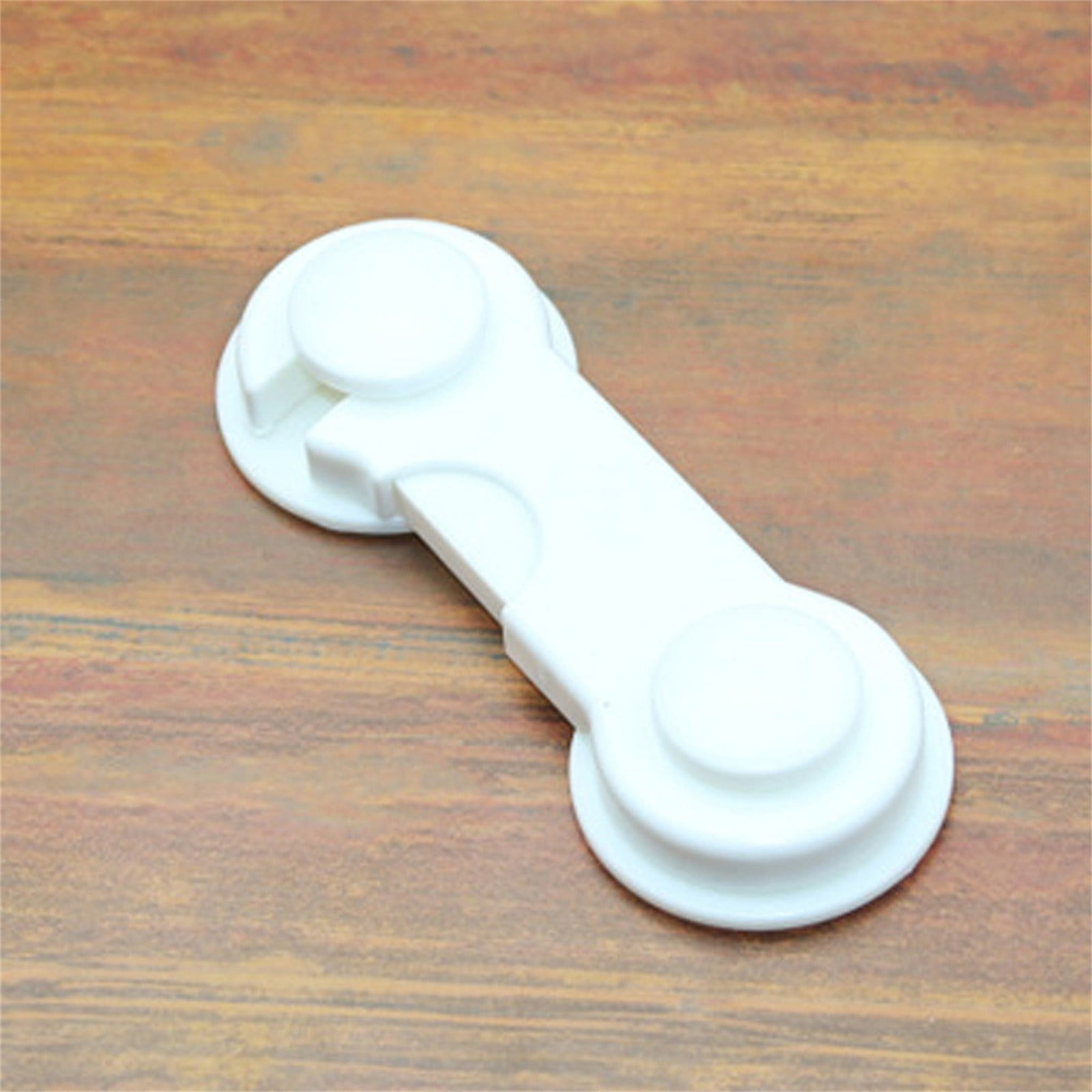 Cabinet Locks for Pet Safety, Plastic Latches with Adhesive for Drawer Cupboards Closet and Pantry Door, Fridge Lock for Protecting Dog and Cat, 2 Pcs, 3.74 โ image 3