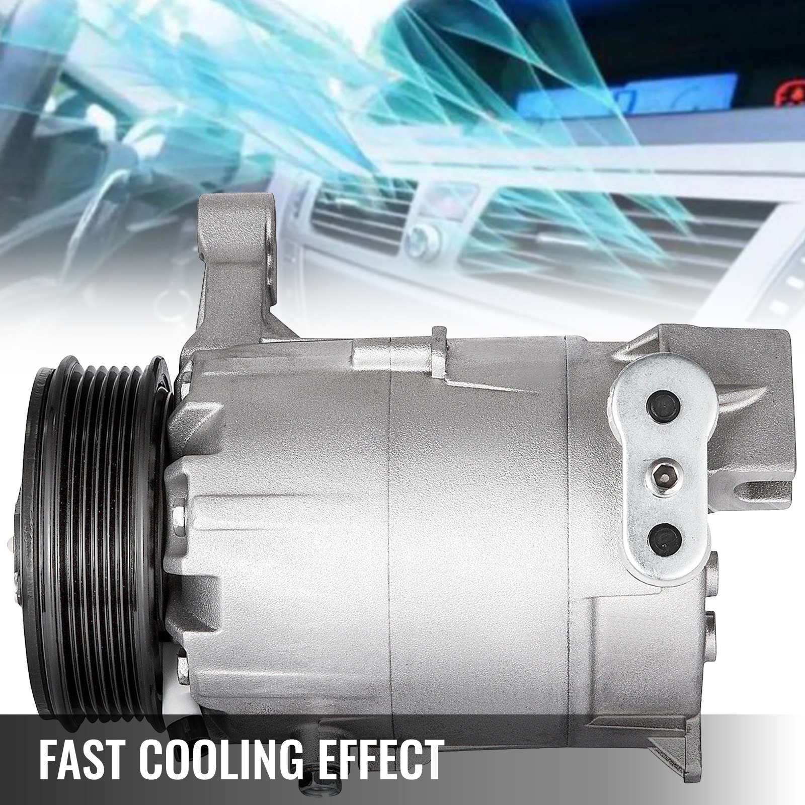 A/C Compressor with Clutch Fit For 2006-2011 Chevrolet Impala / Monte Carlo / Malibu / Pontiac G6 3.5L 3.9L โ image 4