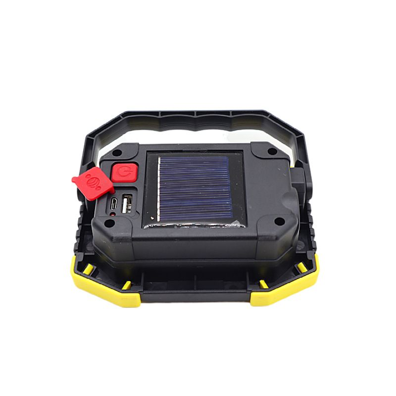 Searchlight Outdoor Portable Flashlight Emergency Solar USB Charging Floodlight Convenient & Flexibility Durable and Long lasting — image 2