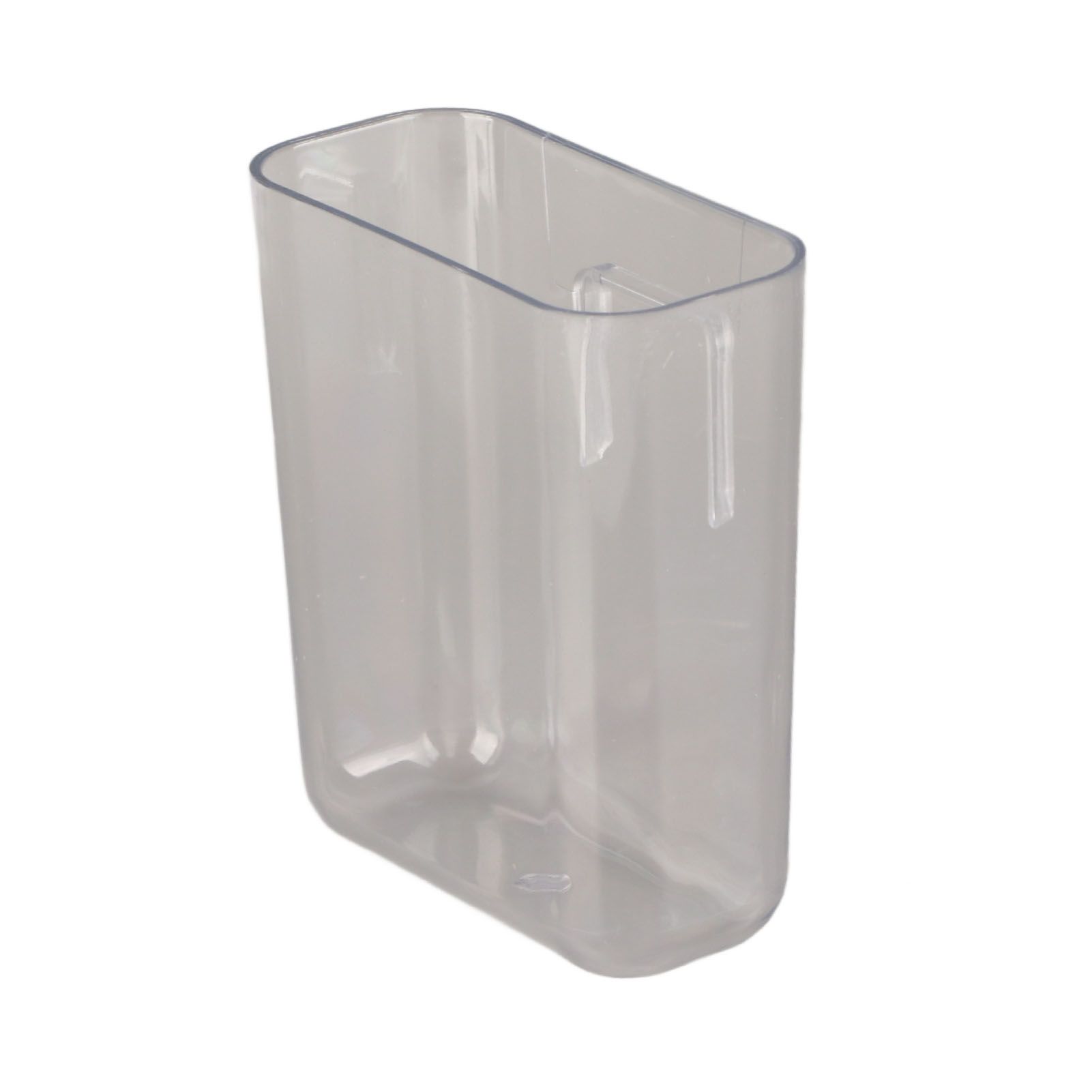 Adhesive Storage Bin Transparent Plastic Wall Mounted Floating Storage Holder Desk Organizer for Bedroom Bathroom S โ image 6