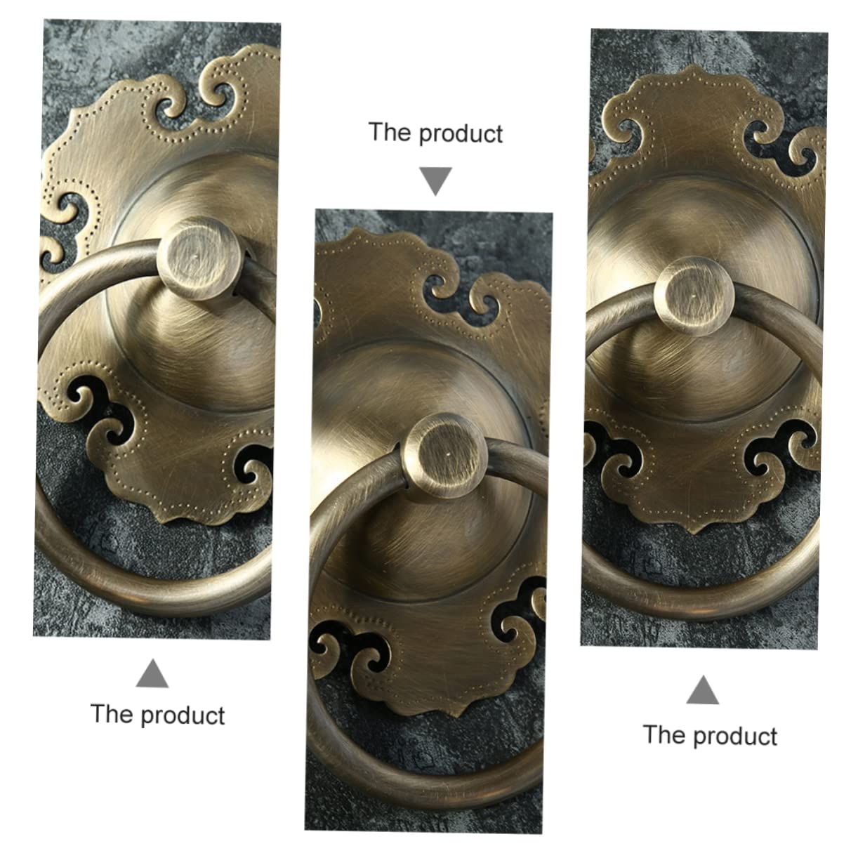 1 Pc Vintage Door Knocker Metal Ring Cupboard Door Ring Door Retro Door Ring Door Gate Knocker Handle Barn Door Pulls Barn โ image 5