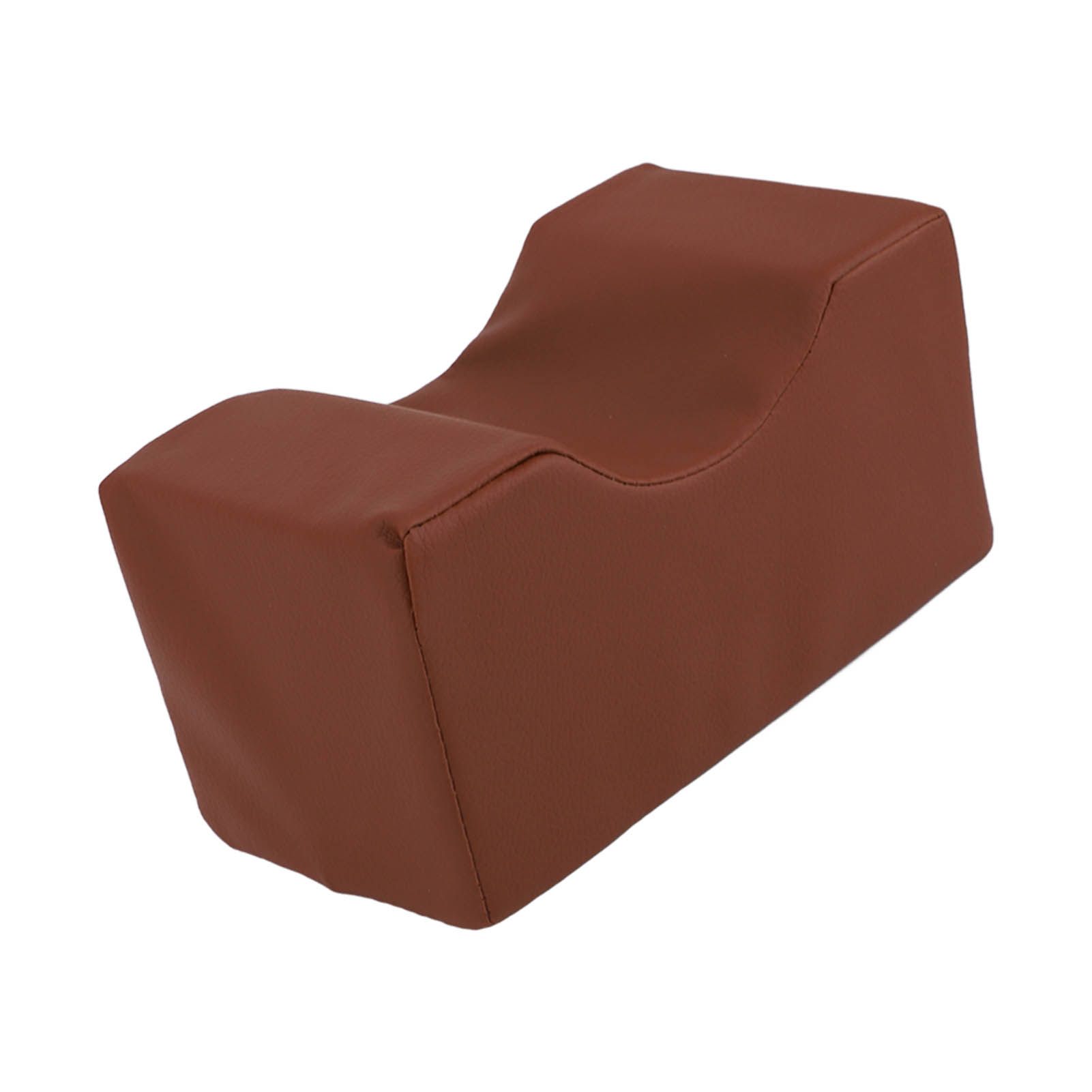 Ankle Pillow Foot Elevator Sponge Breathable Anti Bedsore Cushion Leg Rest Elevating Pad for Elderly Patient Injury Relieve Brown — image 6