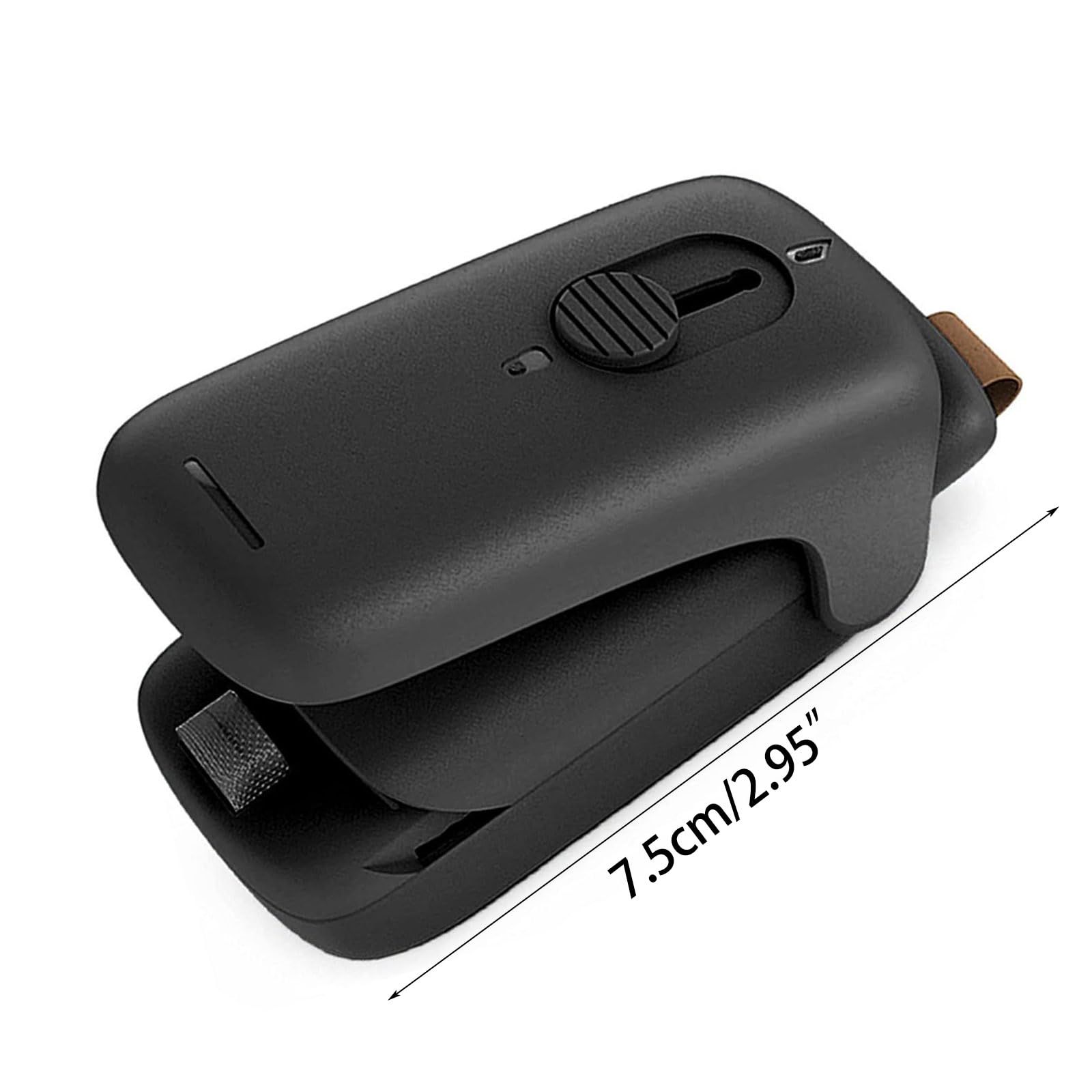 Portable Mini Bags Sealers Mini Heat Sealer Hot Seal Machine Plastic Material for Chip Bags Plastic Bags Snack Bags Plastic — image 3