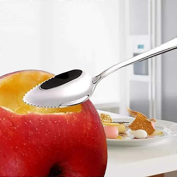 Grapefruit Spoon Set, 6 Stainless Steel Spiked Spoons for Grapefruit โ image 3