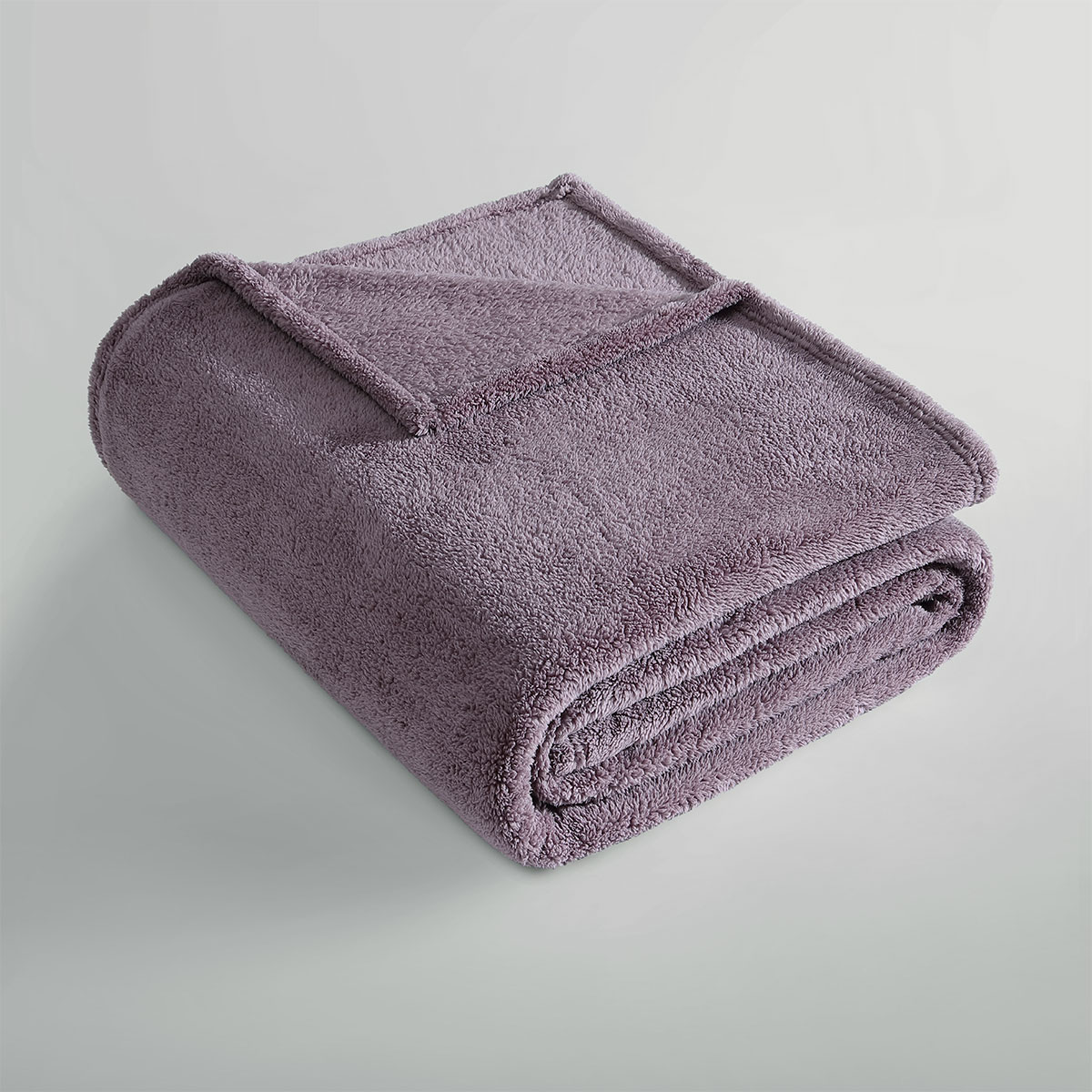 Ardor Teddy Mauve Ultra Soft Cozy Fleece Blanket Queen โ image 3