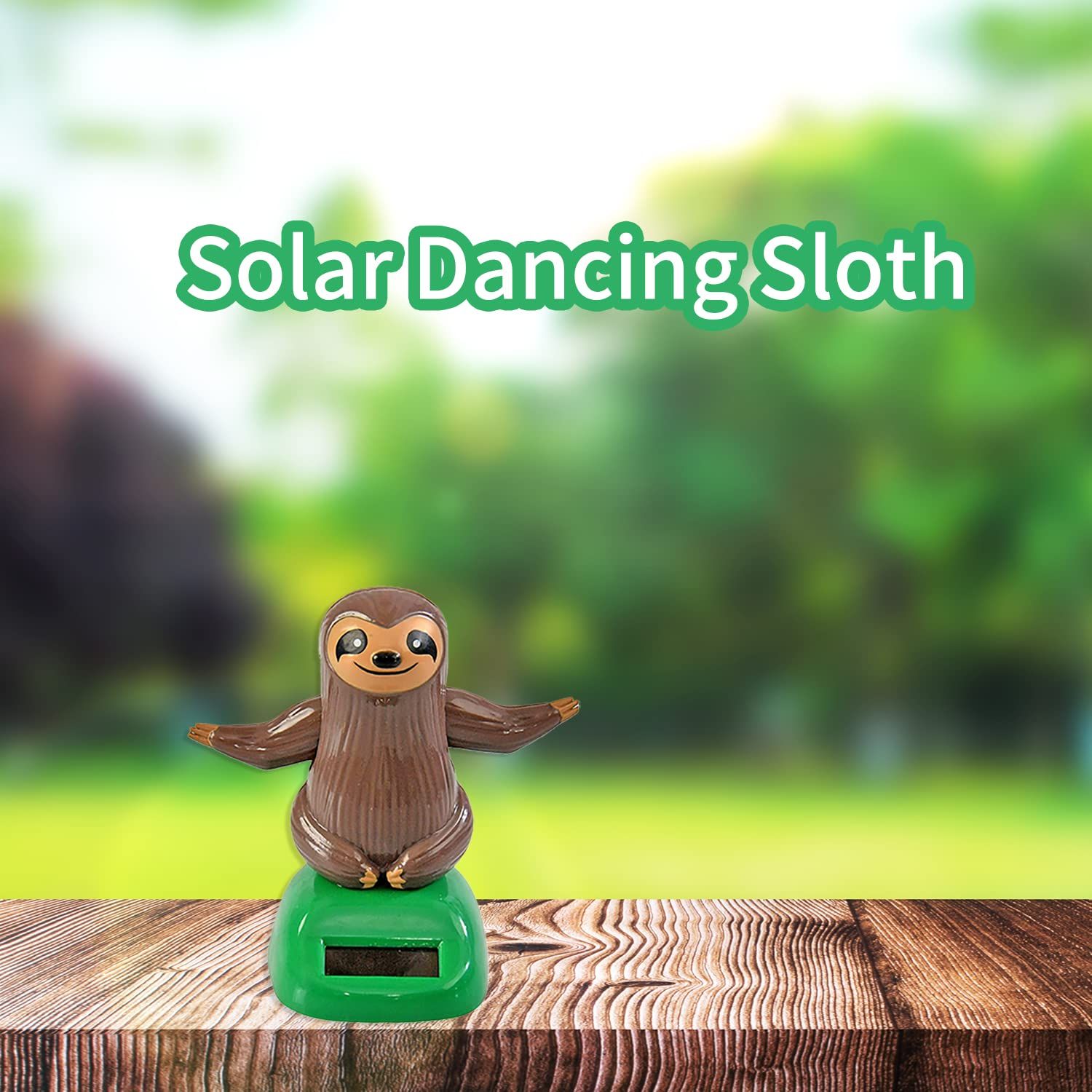 Solar Dancing Figures, Solar Powered Shaking Hand Doll Toys for Car Dashboard Decoration, Desk or Windowsill Decor โ image 3
