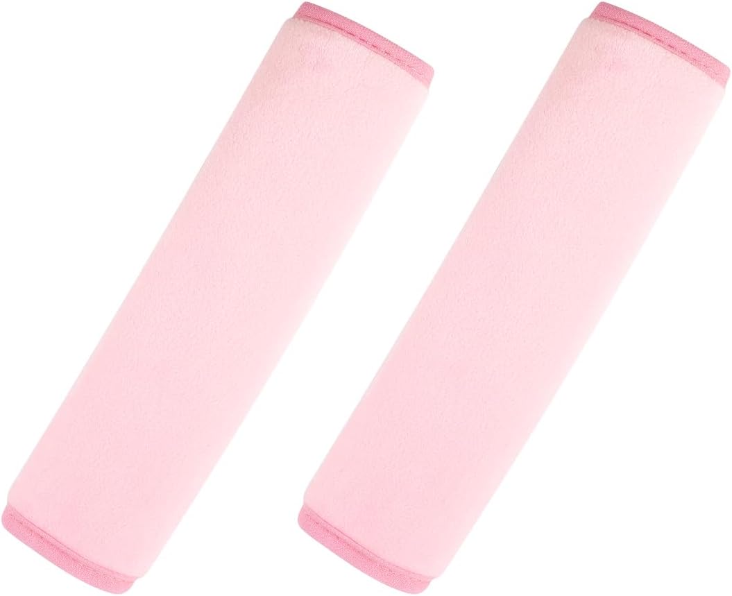 2 PCS Car Seat Belt Pads Cover Soft Seat Belt Shoulder Pad Safety Belt Strap Shoulder Pad Comfortable Driving Compatible with Most Cars Helps Protect You Neck