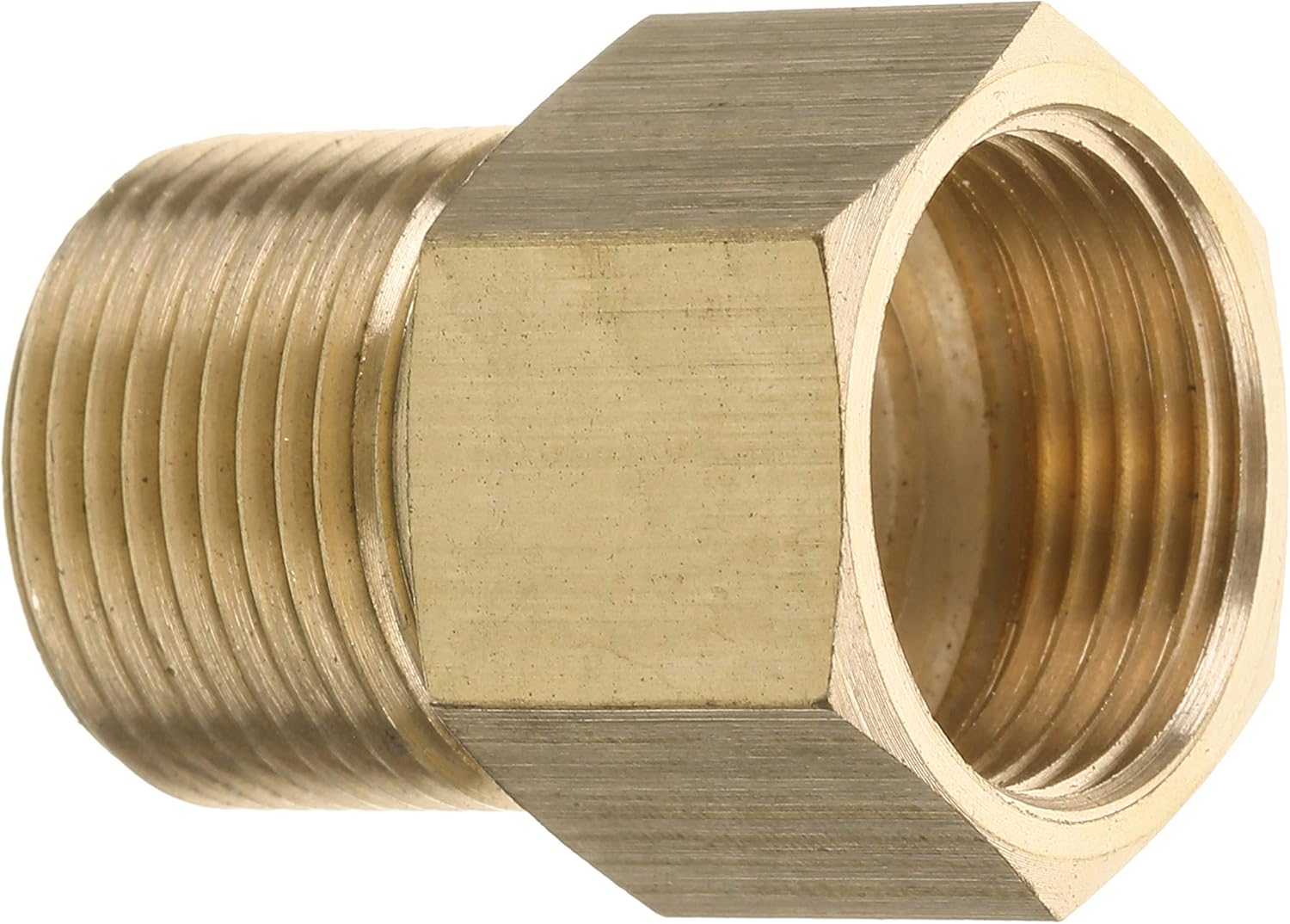 Pressure Washer Coupler, Metric M22 15mm Male Thread to M22 14mm Female Fitting, 4500 PSI