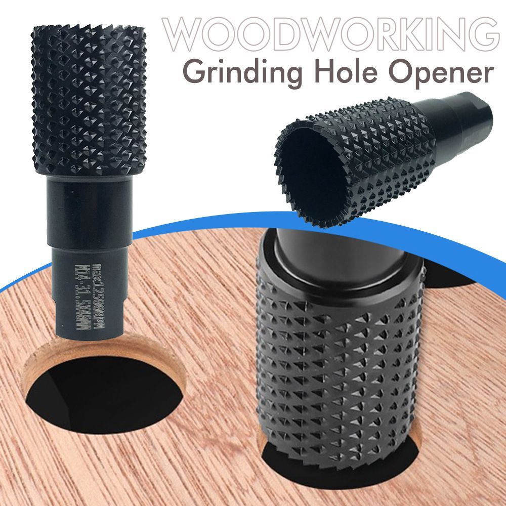 woodworking carving and polishing set, angle grinder accessories, wood carving tools, wood grinding balls, durable woodworking tools - Black - Size — image 4