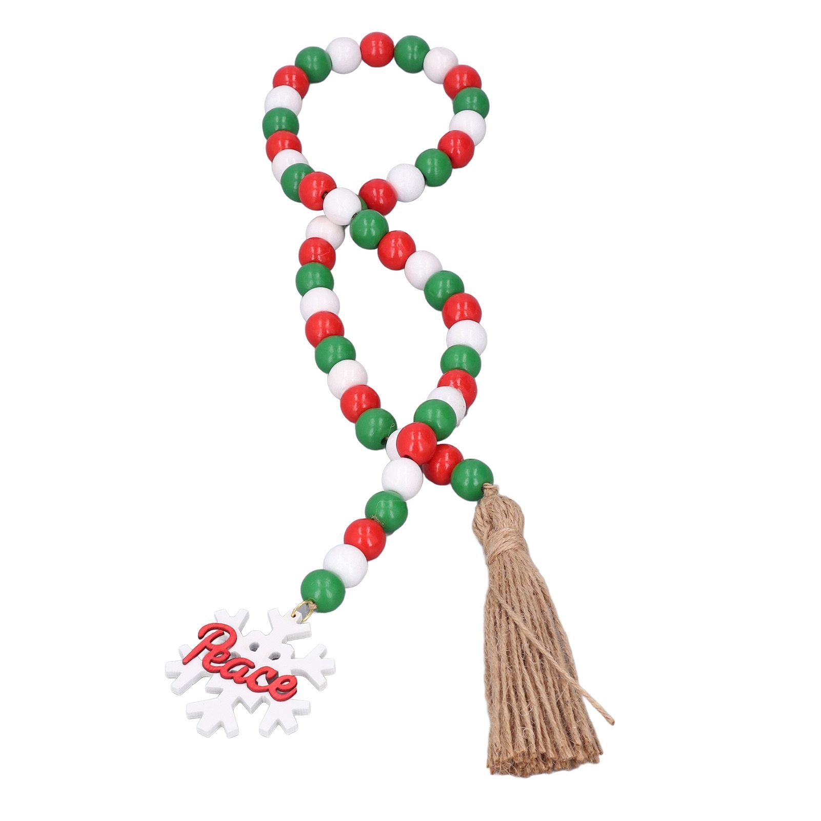 Wooden Beads Garland Colorful Premium Material Durable Vibrant Colors Wide Application Decorative Beads โ image 4