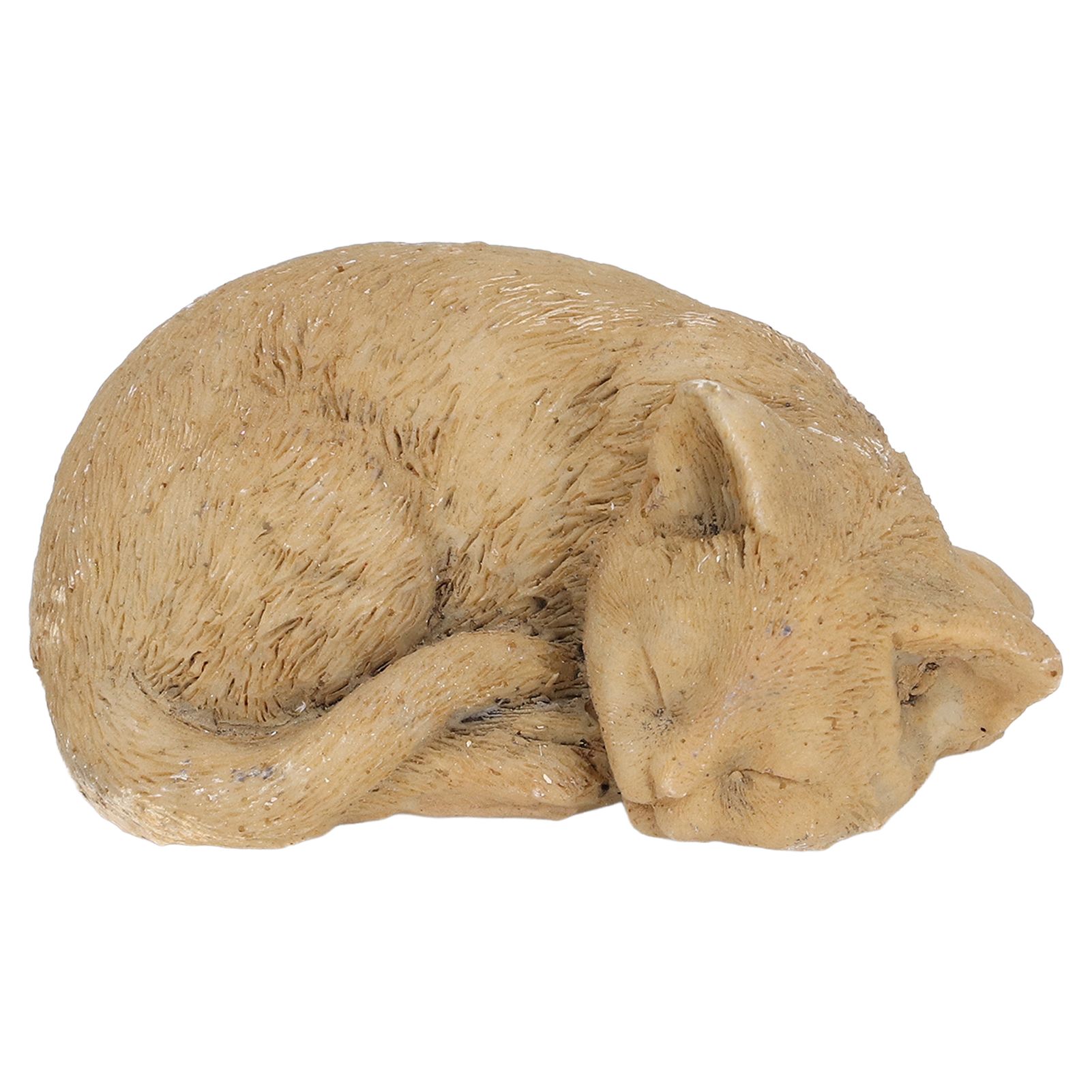 Pet Memorial Tombstone Weatherproof Resin Pet Memorial Garden Stone for Garden Outdoor YardOrnament Cat B Sand Color — image 6