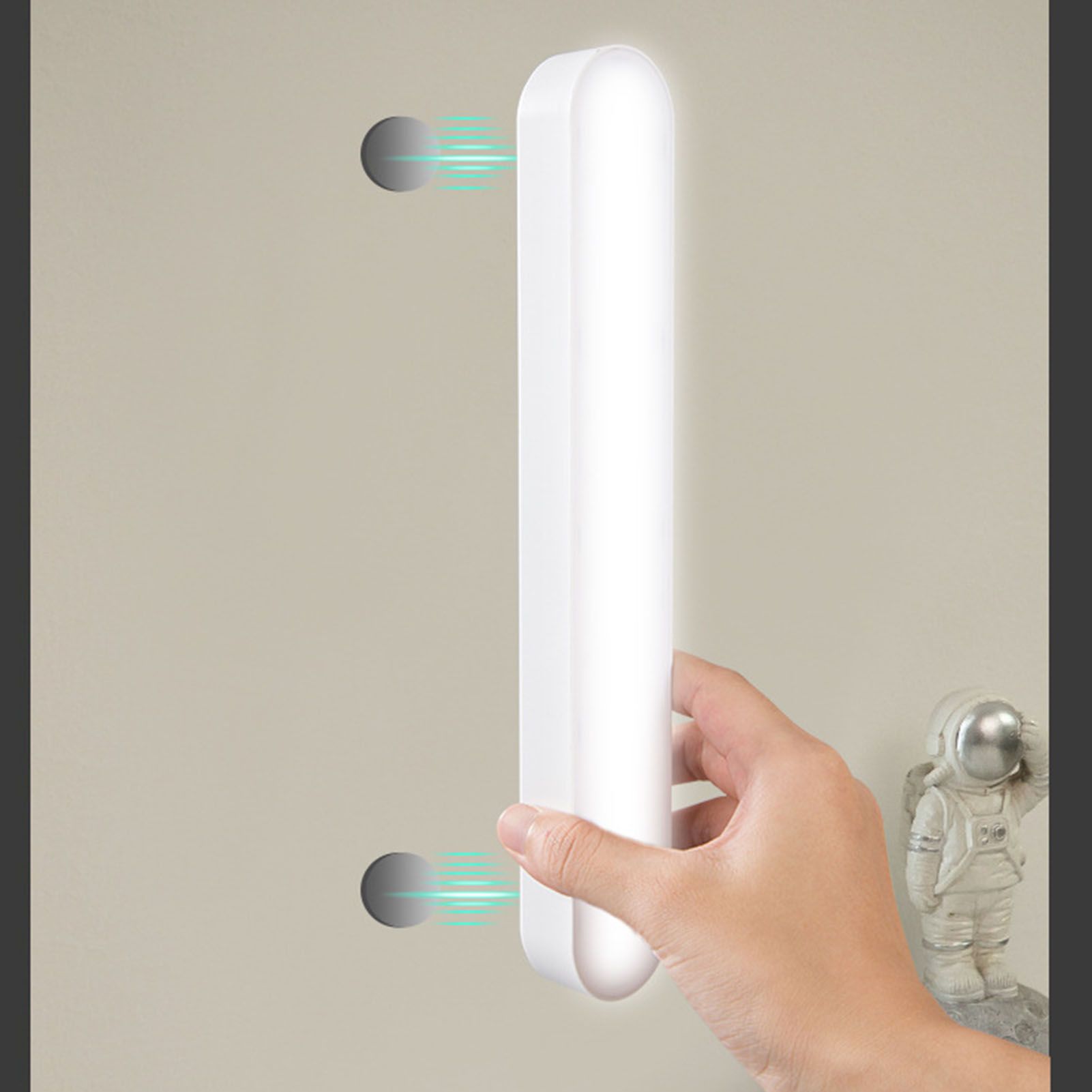 Under Cabinet Light LED Dimmable Magnetic USB Closet Stick On Light Wall Reading Lamp for Bedside Dorm Kitchen Wardrobe Charging Type — image 5