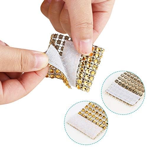 100pcs Napkin Rings, Gold Napkin Rings Buckles for Table Decorations, Wedding, Dinner, Party, DIY Decoration — image 6