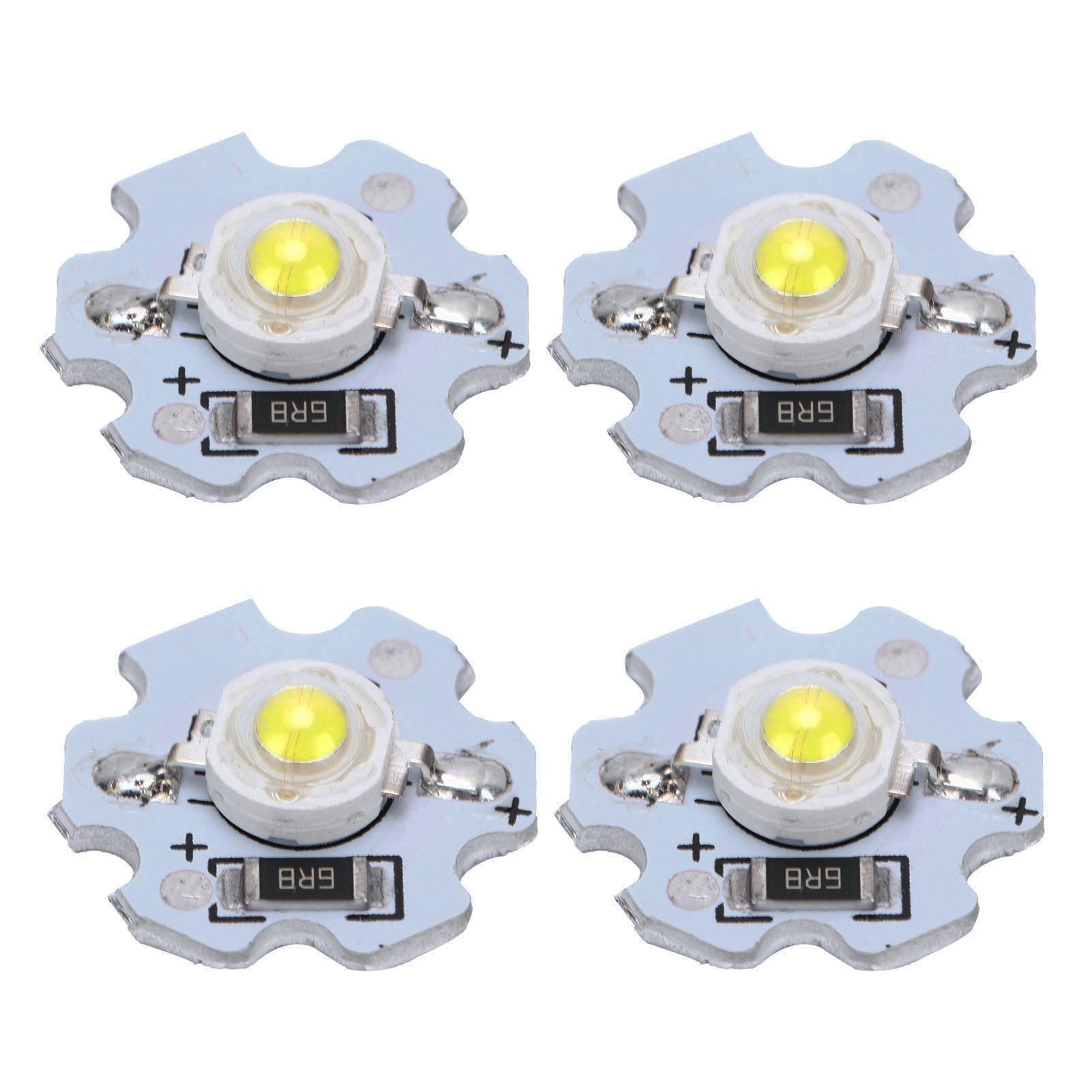 25Pcs 5V LED Chips 200LM 1W High Power LED Lamp Beads for DIY Lighting FixturesPure White 6000‑6500K — image 6