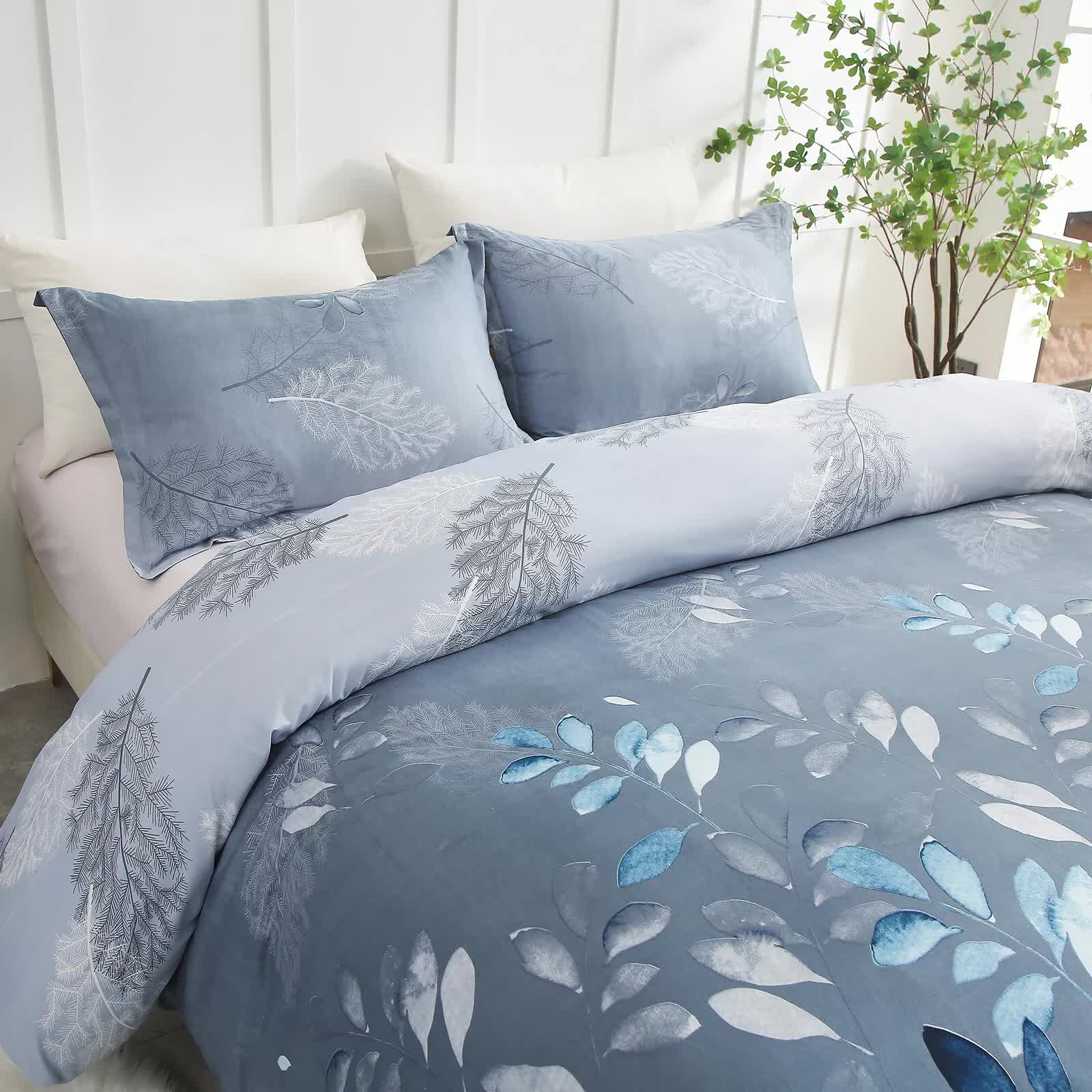Timeless Design Plaid Duvet Cover Set - Lightweight-King — image 3