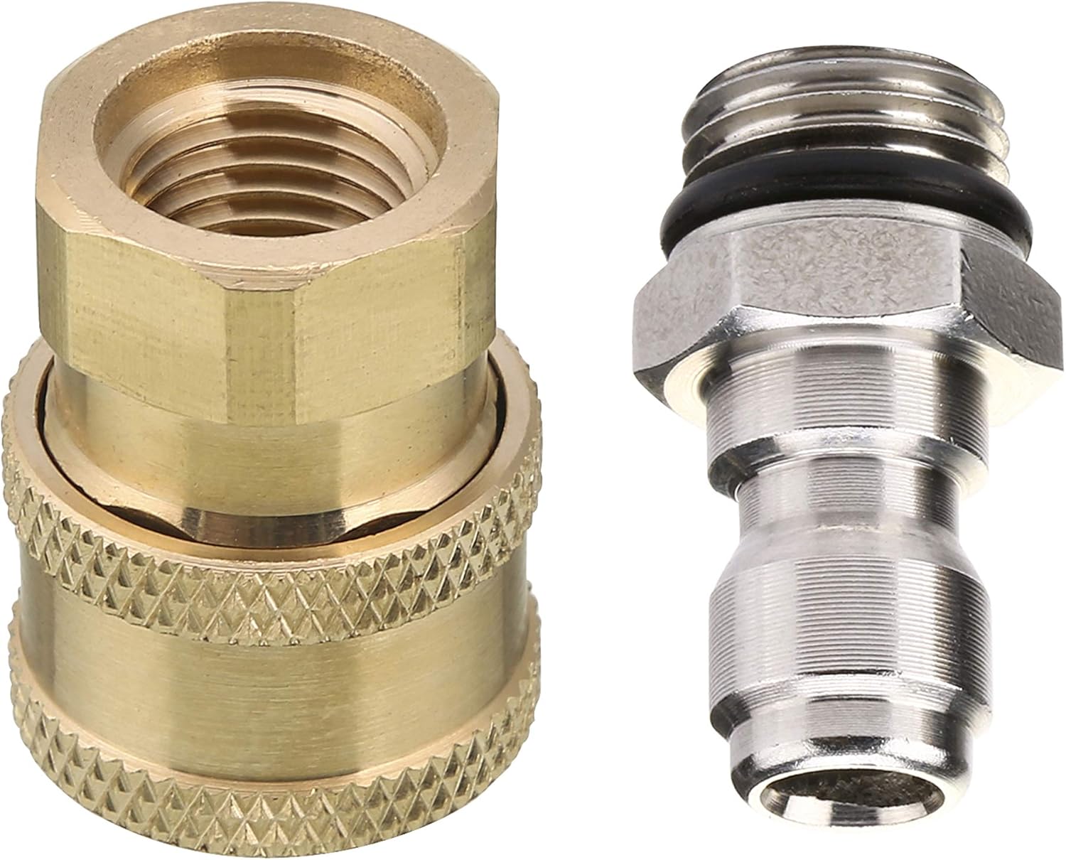 Pressure Washer Adapter Set, 1/4 Inch Quick Disconnect Kit, 5000 PSI — image 3