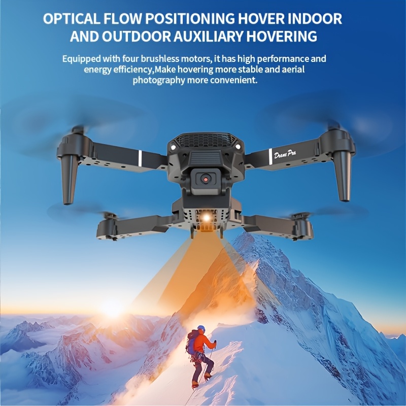 Upgraded foldable drone, equipped with dual high-definition cameras | obstacle avoidance, brushless motor, long distance, 360° flip, one-key take-off/landing — image 4