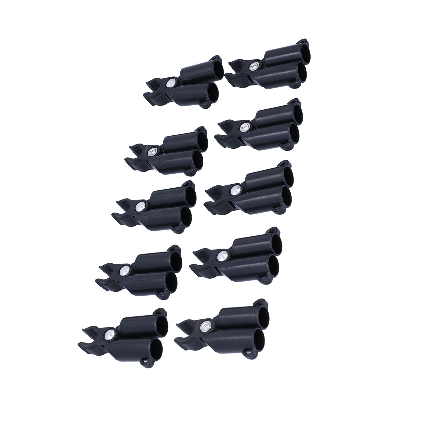 10PCS A-Type Connecting Joint Fixed Clip Plant Supports Fixing Stakes Connector Garden Tool(16mm ID ) — image 5