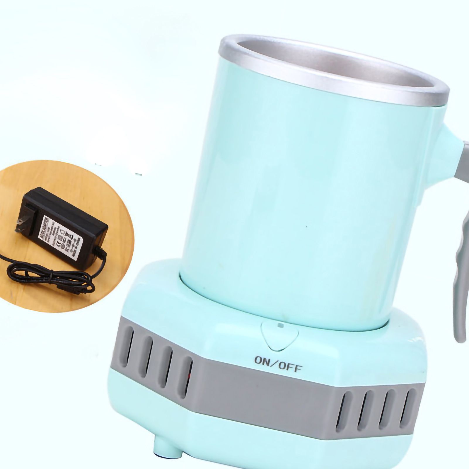 Quick Cooling Cup Easy Operation Portable Great Performance Cup Cooler for Office Dormitory AC 220V CN Plug Blue — image 5