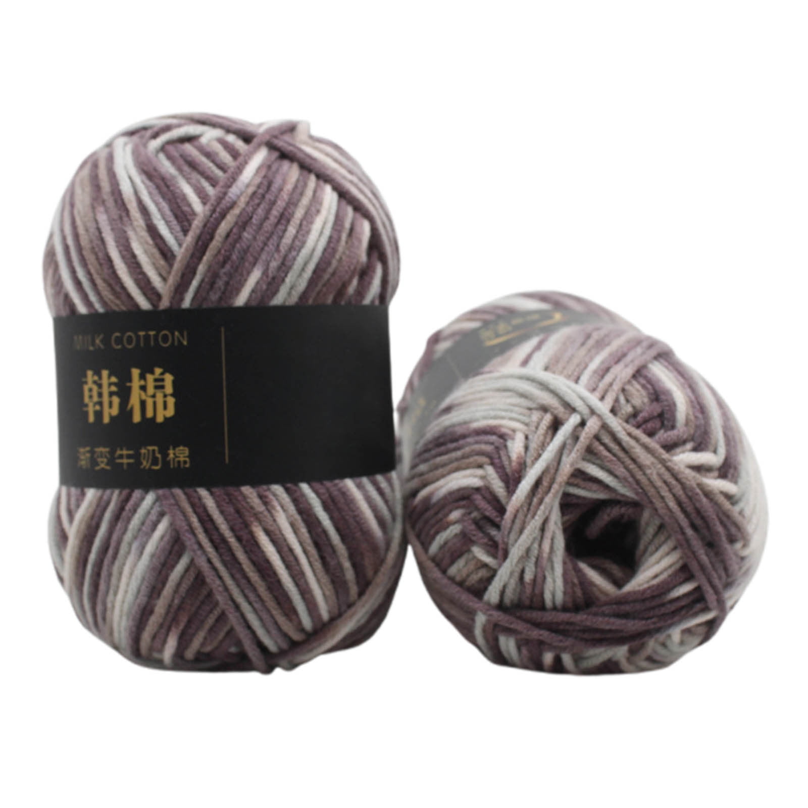 Cotton Yarn - Multicolor Rainbows Yarn,50 gram Skeins,26 Colors Available,7 Strands Of Combed Milk Cotton Crocheting Yarn for Knitting,Crochet,Weaving,Arts & — image 2