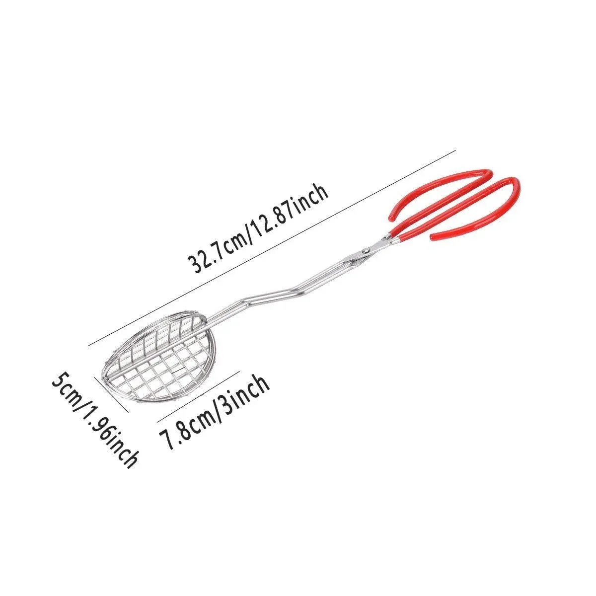 Stainless Steel Taco Clip Tortilla Pancake Deep Fried Chips Cooking Kitchen Tool โ image 3