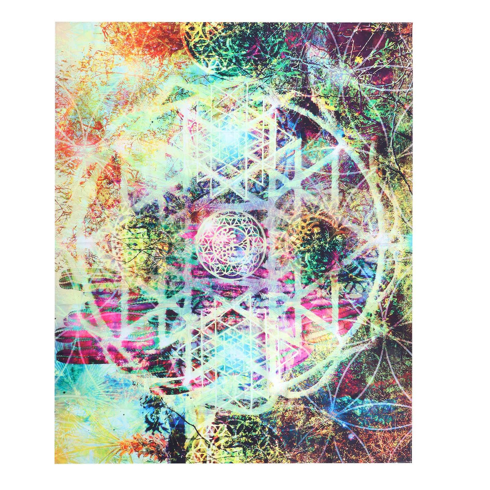 Abstract Geometric Pattern Tapestry Wall Hanging for Living Room Bedroom Art Decor200x150cm — image 2