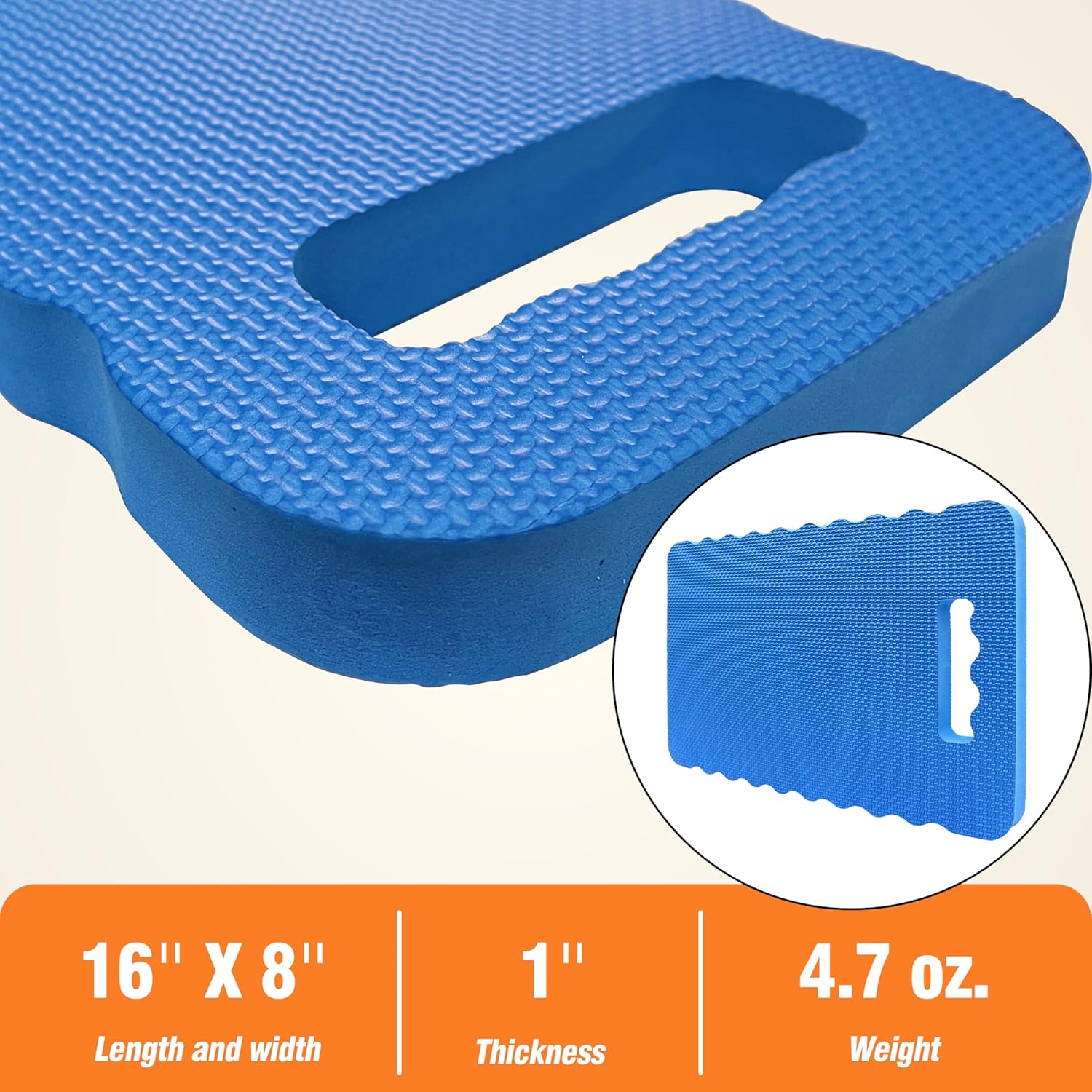 Garden Kneeling Pad - for Gardening, Baby Bath, Yoga, Pilates, Exercise, Blue โ image 2