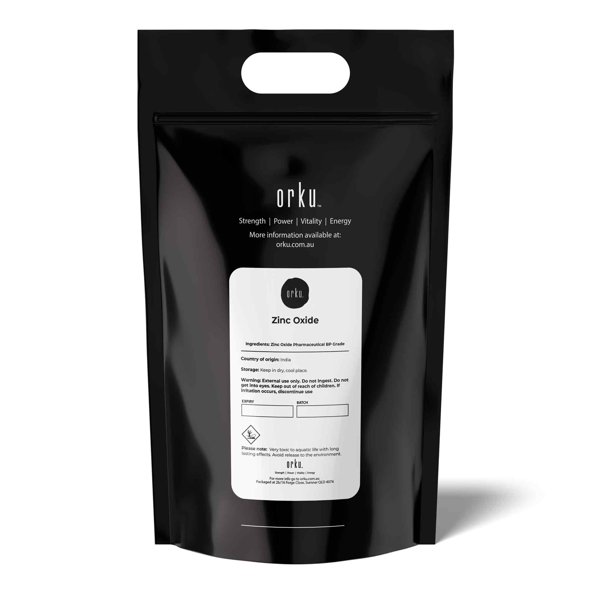 5Kg Zinc Oxide Powder BP Pharmaceutical Grade 99.9% Purity Resealable Bag — image 2