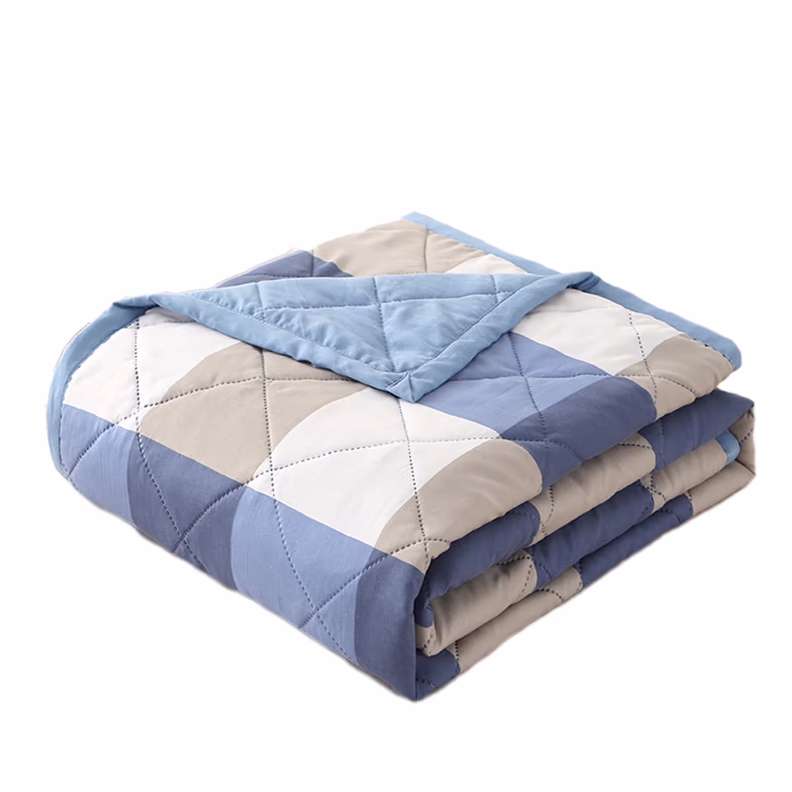 Cooling Quilt, Thin Quilts Summer Lightweight Comforter, Full Washed Cotton, Machine Washable, Soft Comfy Breathable Sleep Blanket for Hot Sleeper, Ultra-Cool â image 5